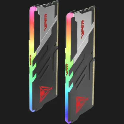 Оперативна памʼять Patriot Viper Venom RGB DDR5 64GB 2x32GB 6000MHz (PVVR564G600C36K)