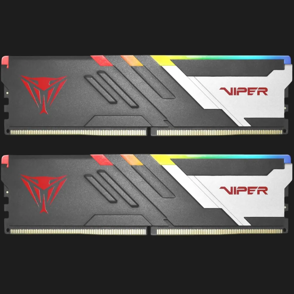 Оперативна памʼять Patriot Viper Venom RGB DDR5 64GB 2x32GB 6000MHz (PVVR564G600C36K)