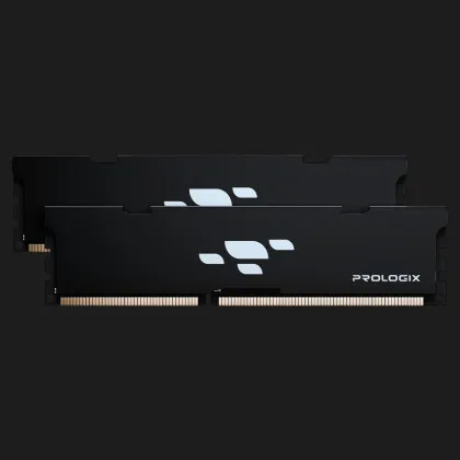 Оперативная память Prologix Black DDR5 32GB 2x16GB 6000MHz (PRO32GB6000B5K)