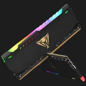 Оперативна памʼять Patriot Viper Steel RGB Black DDR4 64GB 2x32GB 3600MHz (PVSR464G360C0K)