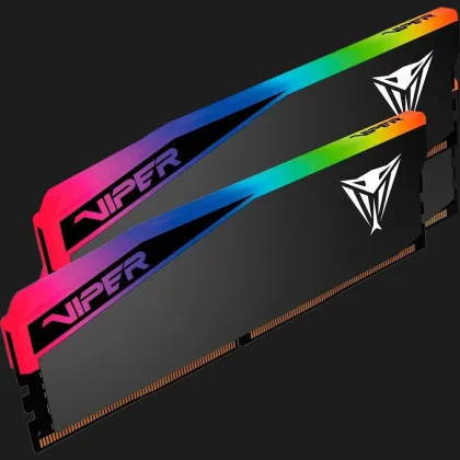 Оперативна памʼять Patriot Viper Elite 5 Ultra RGB DDR5 64GB 2x32GB 6400MHz (VEUR564G6432K)