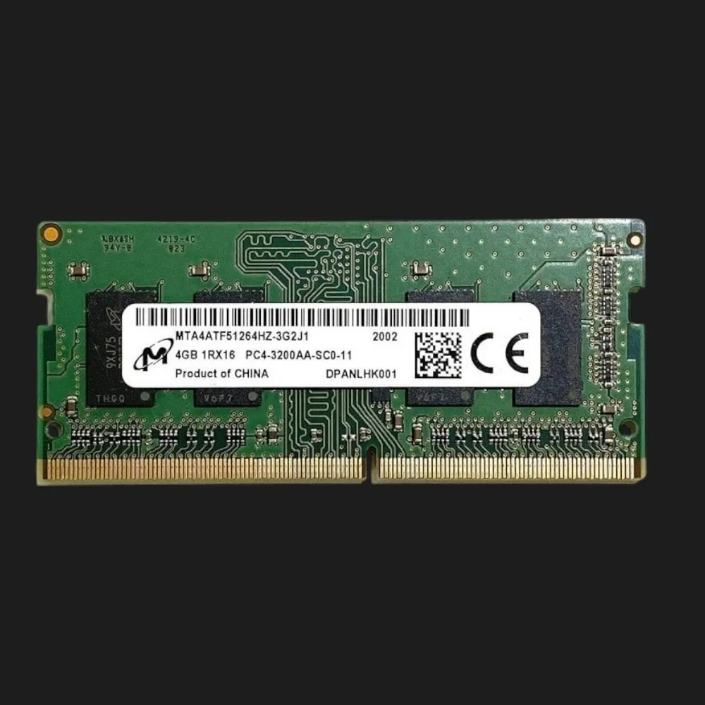 Оперативна памʼять Micron SO-DIMM DDR4 4GB 1x4GB 3200MHz (MTA4ATF51264HZ-3G2R1)