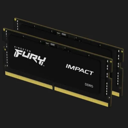 Оперативная память Kingston Fury Impact SO-DIMM DDR5 16GB 2x8GB 4800MHz (KF548S38IBK2-16)