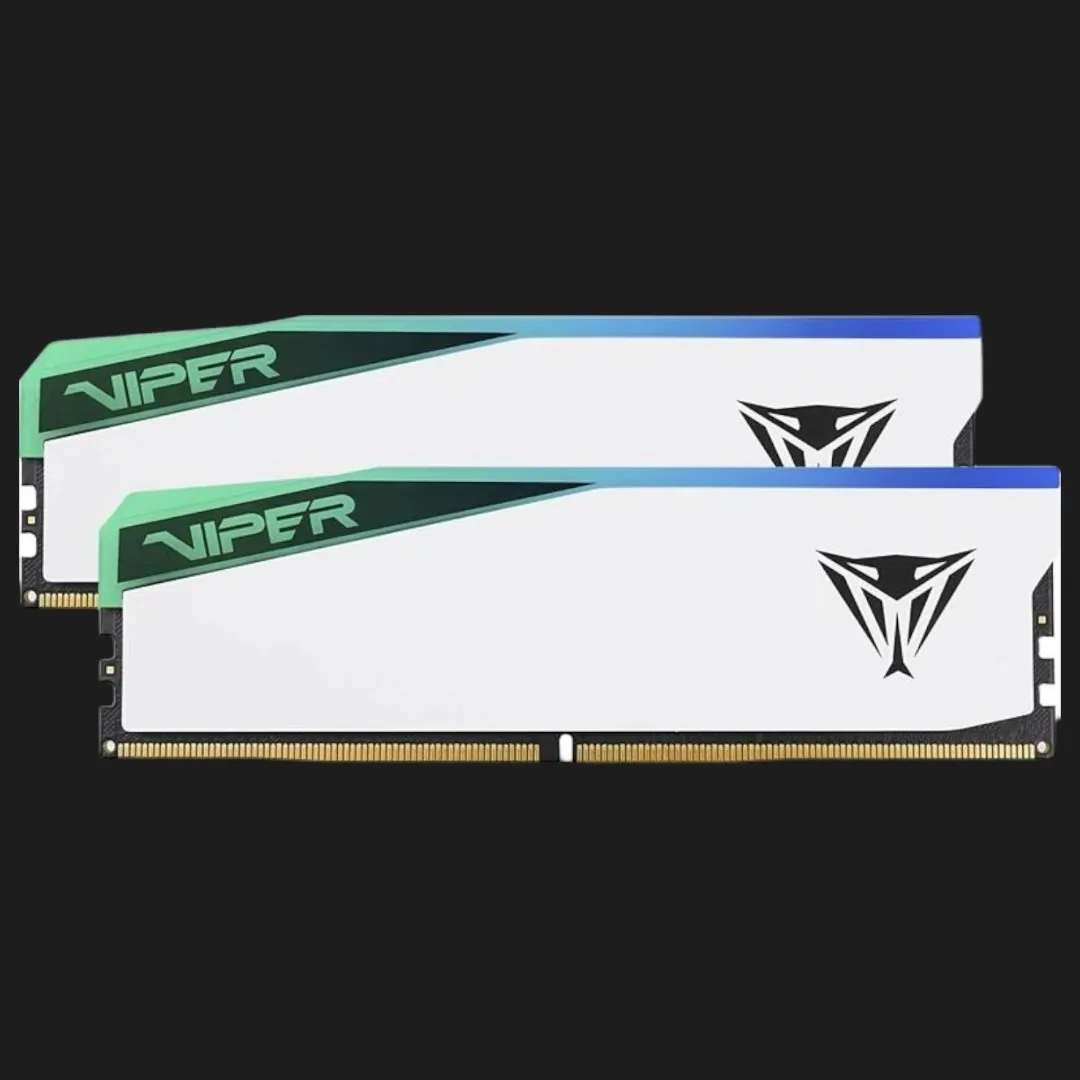 Оперативна памʼять Patriot Viper Elite 5 RGB DDR5 32GB 2x16GB 7000MHz (PVER532G70C38KW)