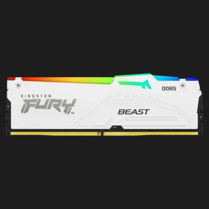 Оперативна памʼять Kingston Fury Beast RGB DDR5 32GB 1x32GB 5600MHz (KF556C40BWA-32)