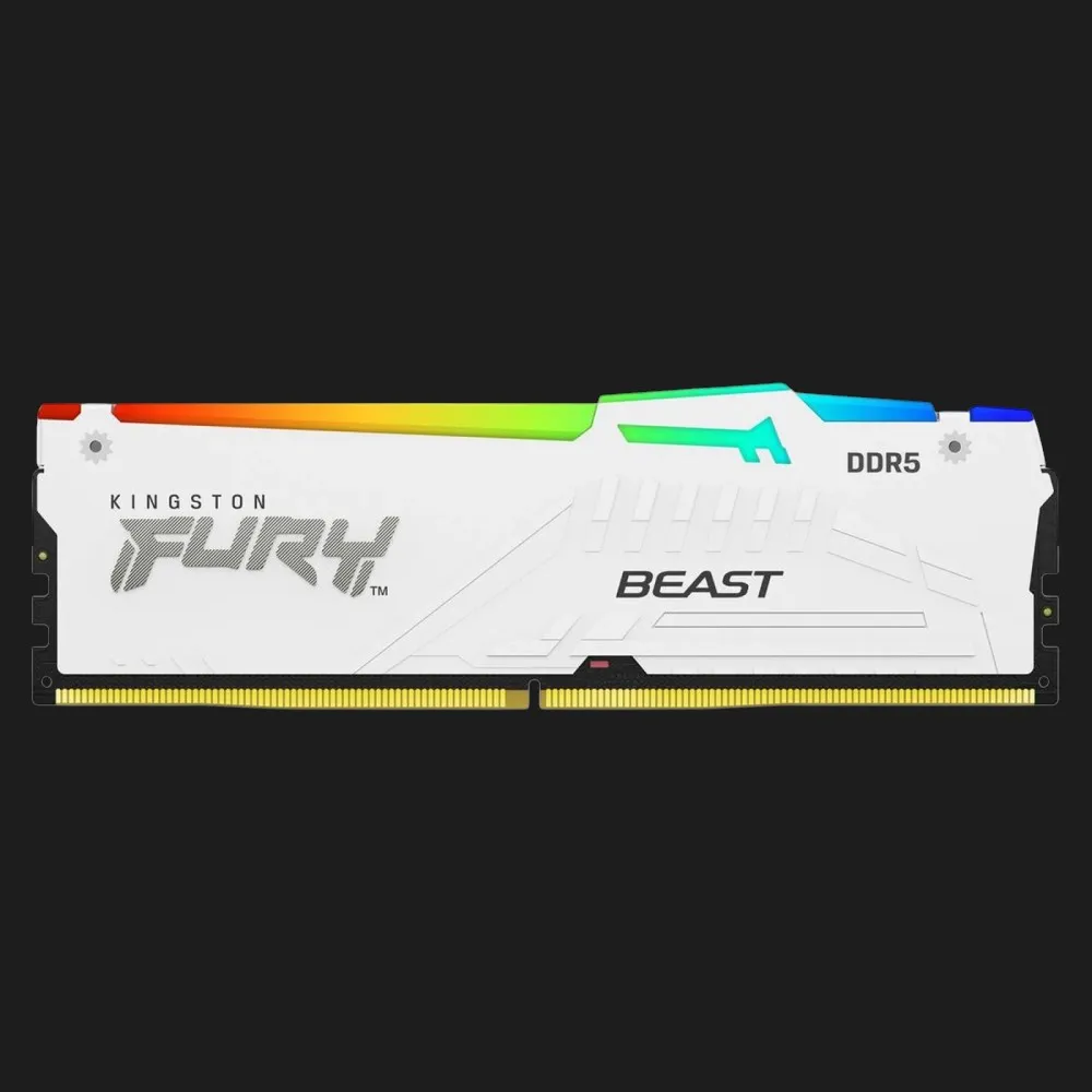 Оперативна памʼять Kingston Fury Beast RGB DDR5 32GB 1x32GB 5600MHz (KF556C40BWA-32)