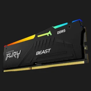 Оперативная память Kingston Fury Beast RGB DDR5 64GB 2x32GB 5600MHz (KF556C40BB2AK2-64)