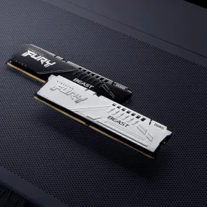Оперативна памʼять Kingston Fury Beast White DDR5 16GB 1x16GB 6400MHz (KF564C32BWE-16)