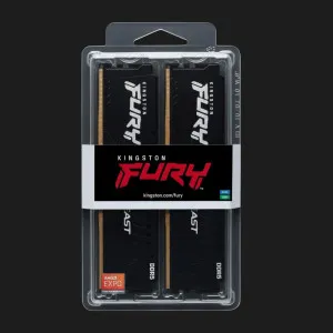 Оперативна памʼять Kingston Fury Beast DDR5 64GB 2x32GB 6000MHz (KF560C36BBEK2-64)