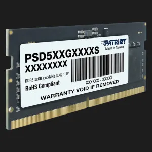 Оперативная память Patriot Signature Line SO-DIMM DDR5 32GB 1x32GB 5600MHz (PSD532G56002S)