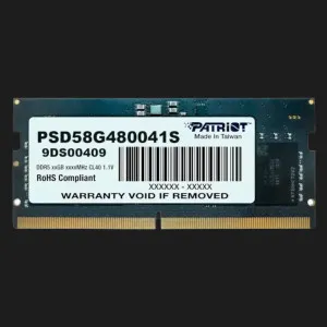 Оперативна памʼять Patriot Signature Line SO-DIMM DDR5 8GB 1x8GB 4800MHz (PSD58G480041S)