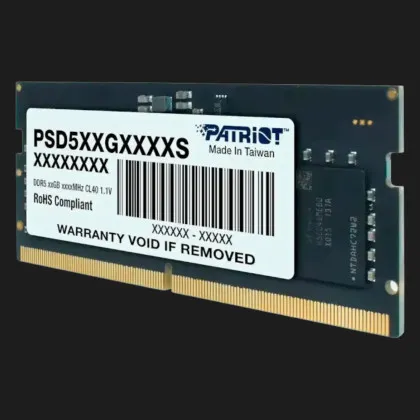 Оперативна памʼять Patriot Signature Line SO-DIMM DDR5 8GB 1x8GB 4800MHz (PSD58G480041S)