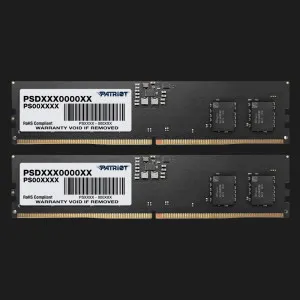 Оперативная память Patriot Signature Line DDR5 16GB 2x8GB 5600MHz (PSD516G5600K)