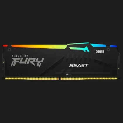 Оперативна памʼять Kingston Fury Beast RGB DDR5 32GB 2x16GB 5600MHz (KF556C40BBAK2-32)