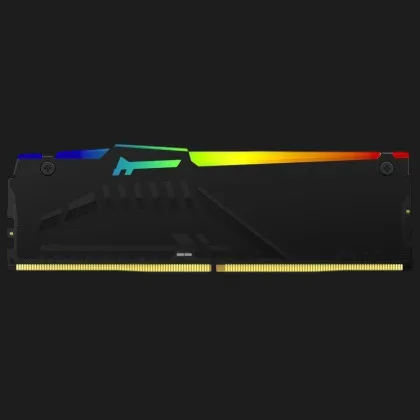 Оперативна памʼять Kingston Fury Beast RGB DDR5 32GB 1x32GB 5200MHz (KF552C40BBA-32)