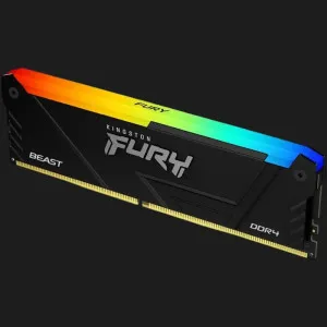Оперативная память Kingston Fury Beast RGB DDR4 16GB 1x16GB 3200MHz (KF432C16BB12A/16WP)