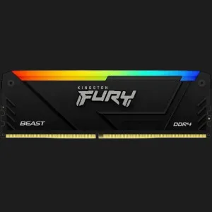 Оперативная память Kingston Fury Beast RGB DDR4 16GB 1x16GB 3200MHz (KF432C16BB12A/16WP)