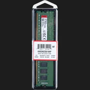Оперативна памʼять Kingston DDR4 16GB 1x16GB 3200MHz (KVR32N22D8/16WP)