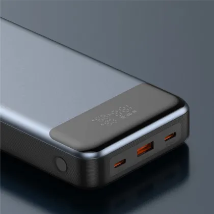 Зарядний пристрій Power Bank SWISSTEN For Laptop 30000mAh 133W PD (Gray)