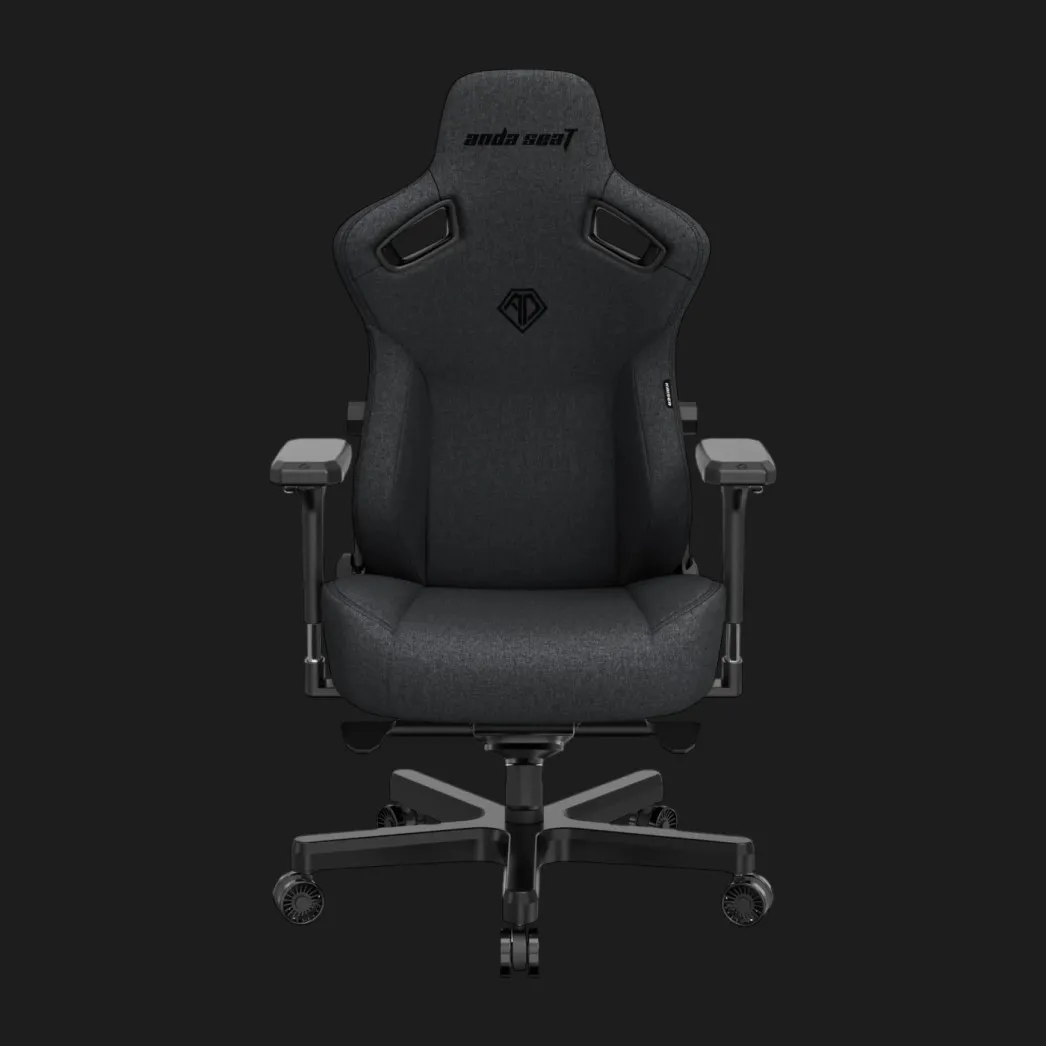 Кресло игровое Anda Seat Kaiser 3 Fabric Size L (Dark Gray) (UA)