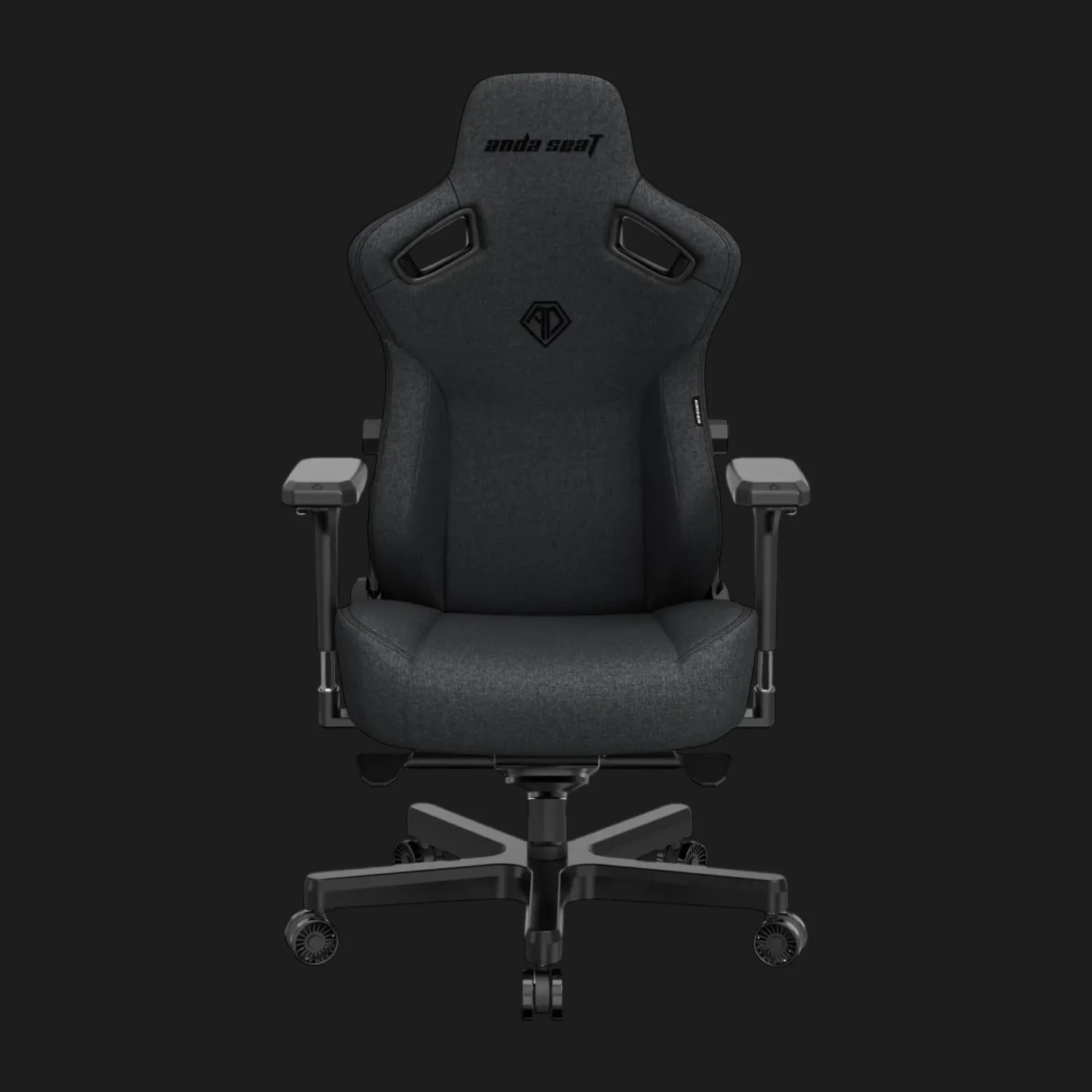 Крісло ігрове Anda Seat Kaiser 3 Fabric Size L (Dark Gray) (UA)
