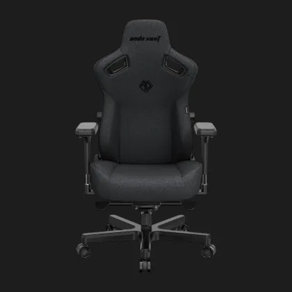 Кресло игровое Anda Seat Kaiser 3 Fabric Size L (Dark Gray) (UA) Ивано-Франковске