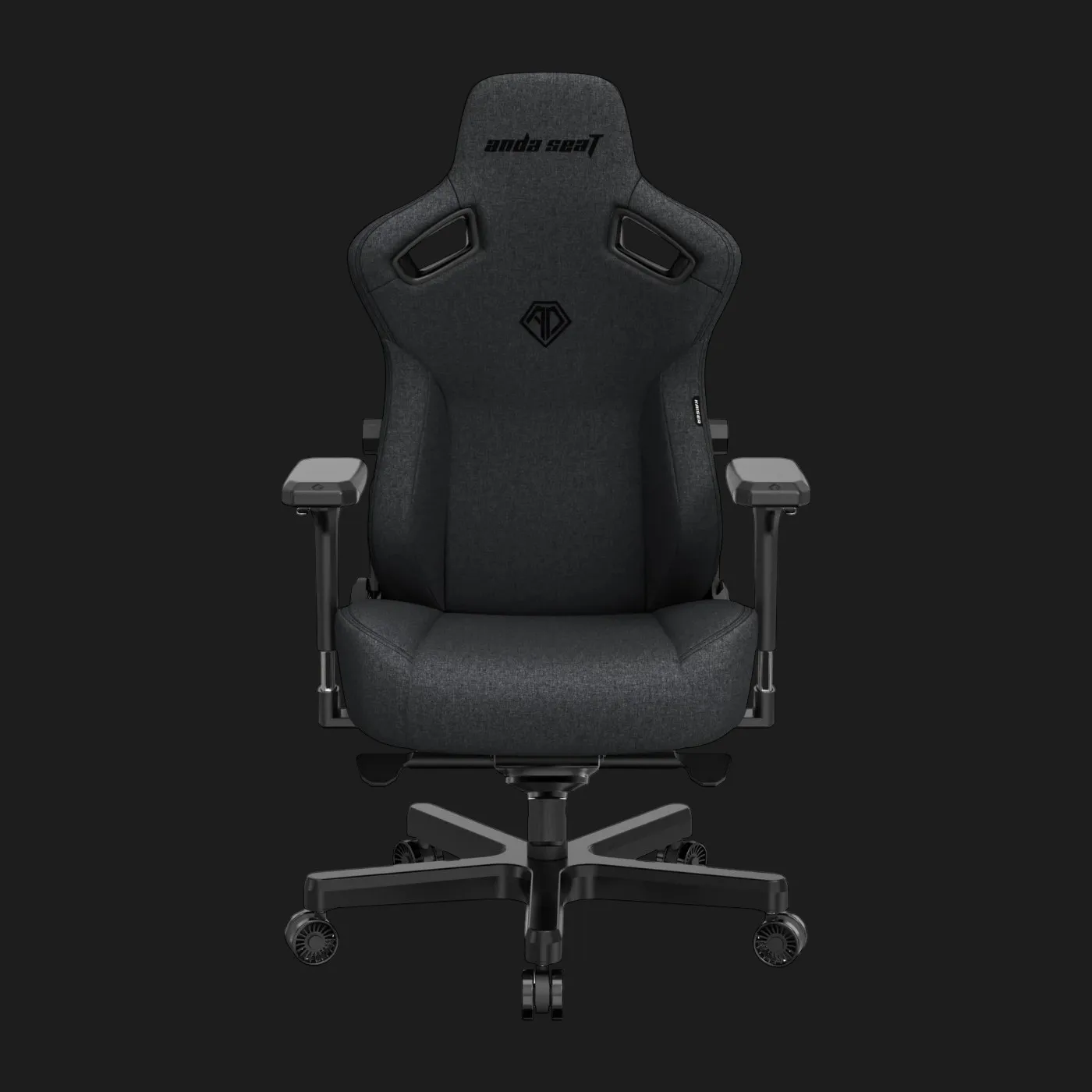 Крісло ігрове Anda Seat Kaiser 3 Fabric Size L (Dark Gray) (UA)
