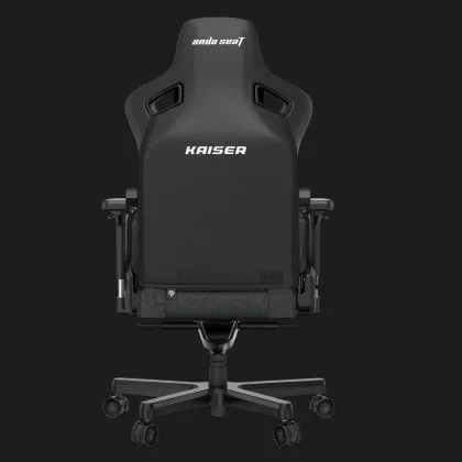 Кресло игровое Anda Seat Kaiser 3 Fabric Size L (Dark Gray) (UA) Ивано-Франковске