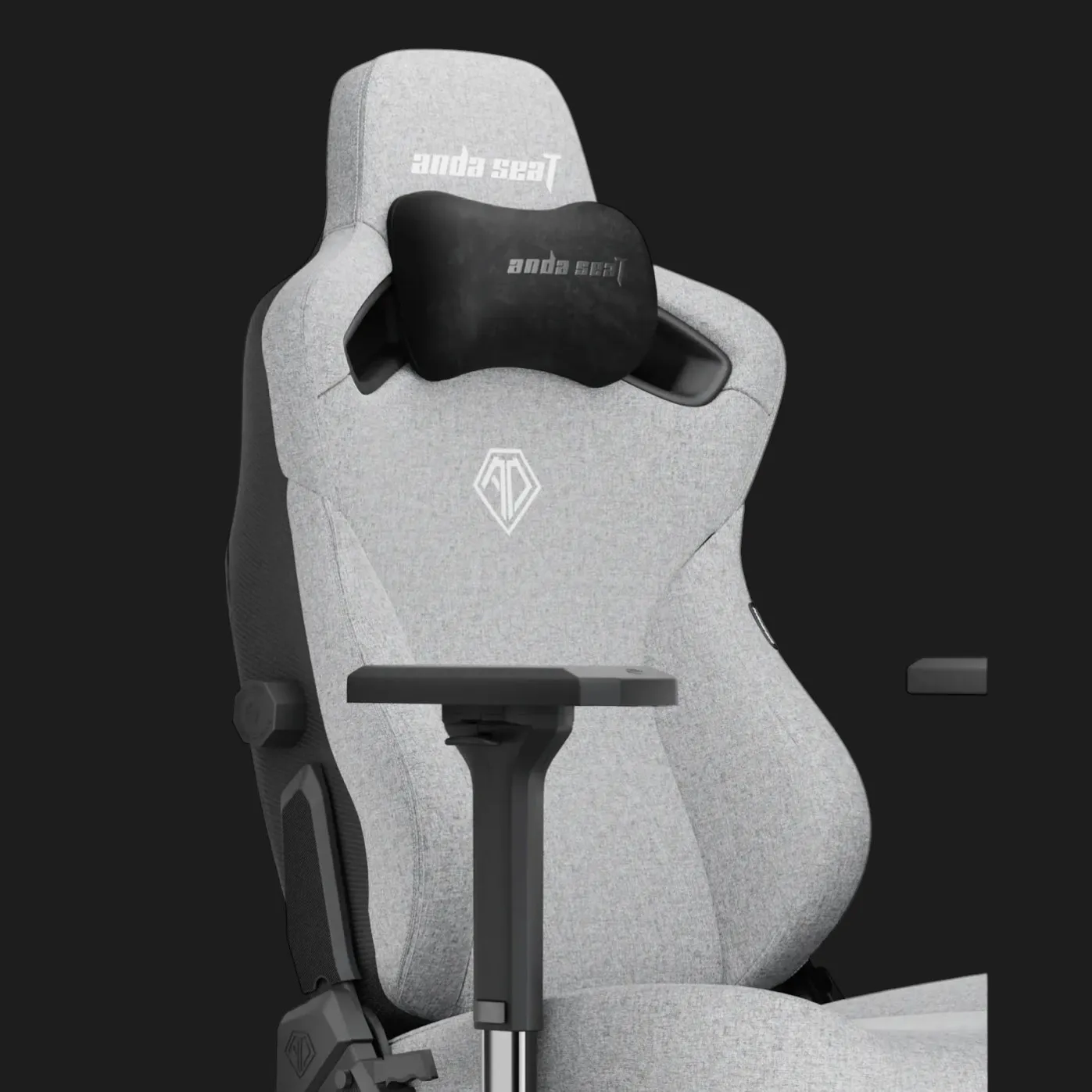 Крісло ігрове Anda Seat Kaiser 3 Fabric Size L (Gray) (UA