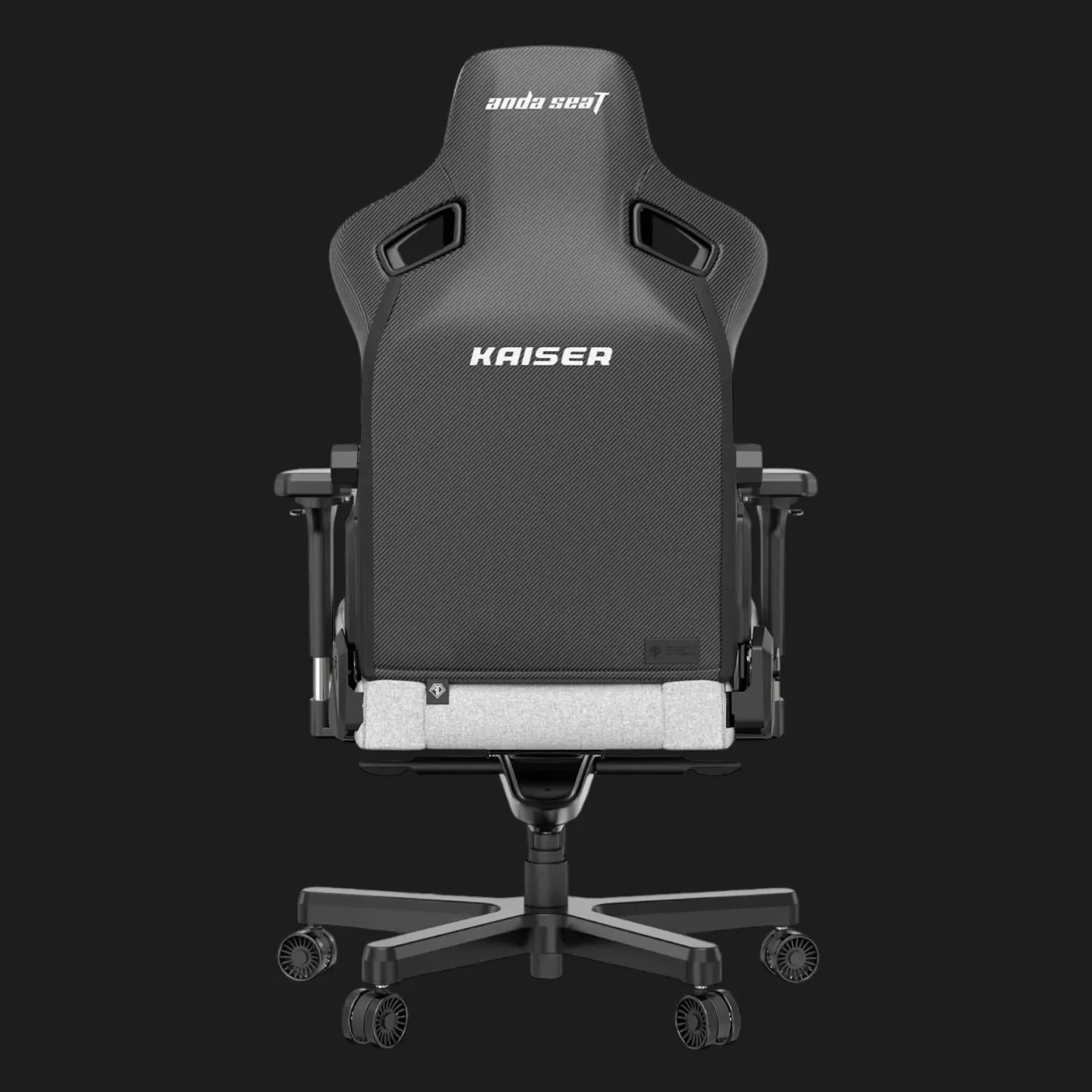 Крісло ігрове Anda Seat Kaiser 3 Fabric Size L (Gray) (UA
