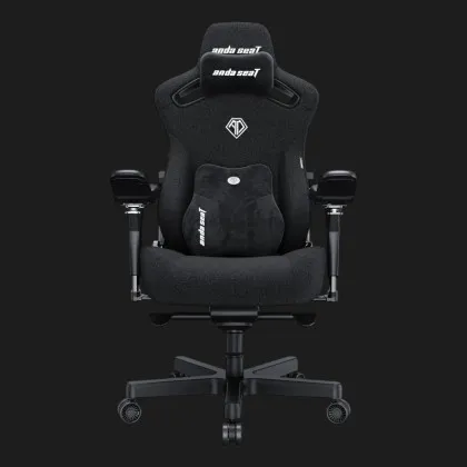 Кресло игровое Anda Seat Kaiser 3 Pro Fabric Size XL (Black) (UA) Ивано-Франковске