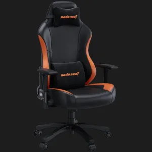Крісло ігрове Anda Seat Luna Color Size L PVC (Black/Orange) (UA) в Бродах
