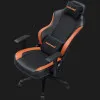 Крісло ігрове Anda Seat Luna Color Size L PVC (Black/Orange) (UA)