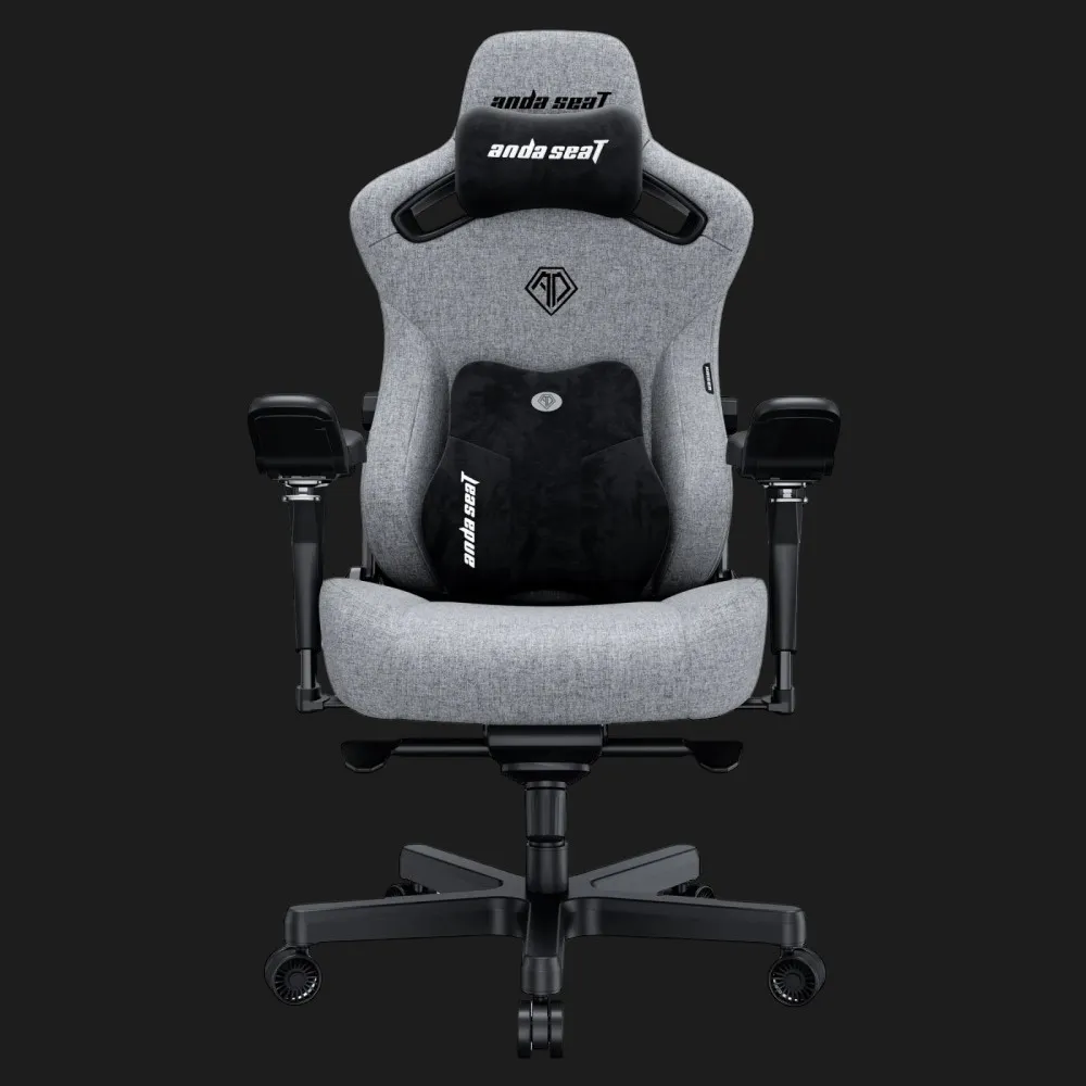 Крісло ігрове Anda Seat Kaiser 3 Pro Fabric Size XL (Gray) (UA)