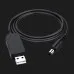 Кабель USB to DC 5.5x2.1мм, 12V 0.8 м (Black)