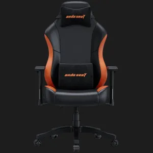 Крісло ігрове Anda Seat Luna Color Size L PVC (Black/Orange) (UA) в Бродах