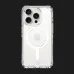 Чохол iTSkins HYBRID R CLEAR with MagSafe для iPhone 15 Pro (Transparent)