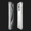 Чохол iTSkins HYBRID R CLEAR with MagSafe для iPhone 15 Pro (Transparent)