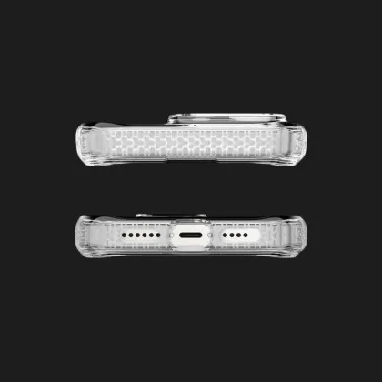 Чохол iTSkins HYBRID R CLEAR with MagSafe для iPhone 15 Pro (Transparent)