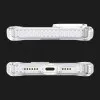 Чохол iTSkins HYBRID R CLEAR with MagSafe для iPhone 15 (Transparent)