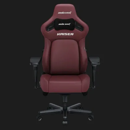 Крісло ігрове Anda Seat Kaiser 4 V2 XL PVC (Maroon) (UA)