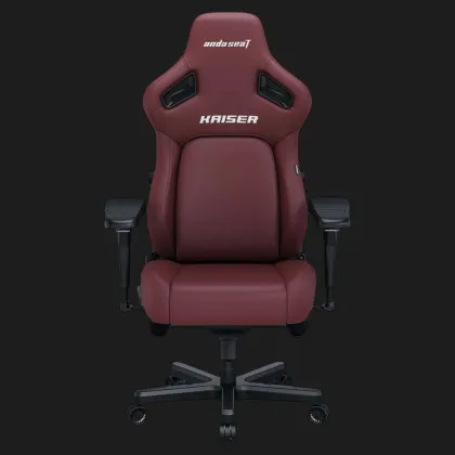 Крісло ігрове Anda Seat Kaiser 4 V2 XL PVC (Maroon) (UA) Івано-Франківську