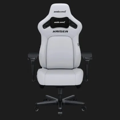 Кресло игровое Anda Seat Kaiser 4 Size L (White) (UA) Ивано-Франковске