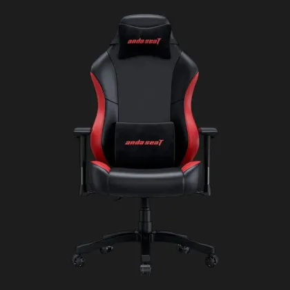 Кресло игровое Anda Seat Luna Color Size L PVC (Black/Red) (UA) Ивано-Франковске