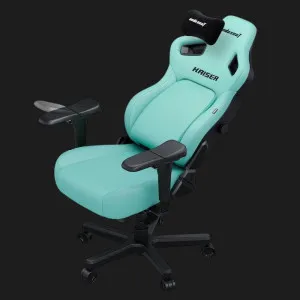 Крісло ігрове Anda Seat Kaiser 4 V2 XL PVC (Green) (UA) в Бродах