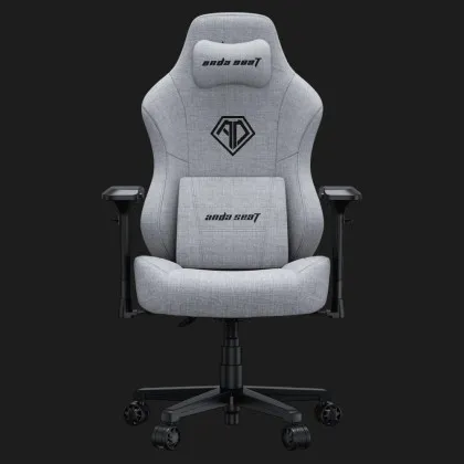 Крісло ігрове Anda Seat Phantom 3 Pro Fabric Size L (Gray) (UA)