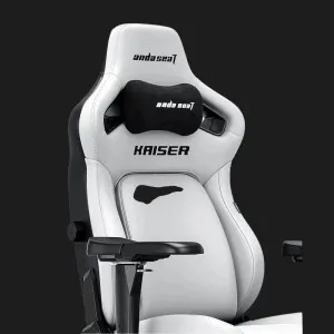 Крісло ігрове Anda Seat Kaiser 4 V2 XL PVC (White) (UA) в Бродах
