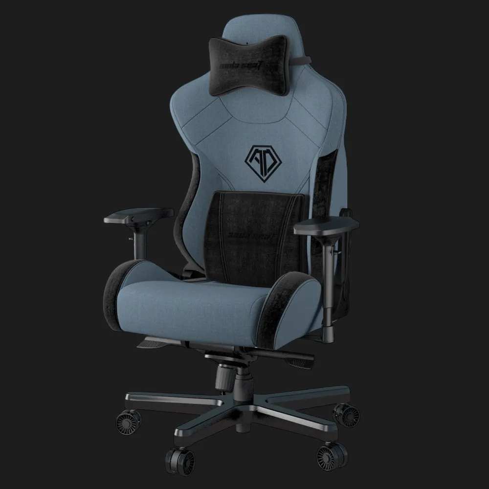 Крісло ігрове Anda Seat T-Pro 2 Size XL (Blue/Black) (UA) — фото 2