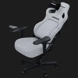 Крісло ігрове Anda Seat Kaiser 4 Fabric Size L (Gray) (UA) в Бродах