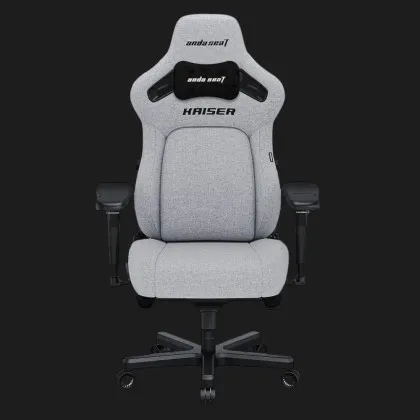 Кресло игровое Anda Seat Kaiser 4 Fabric Size L (Gray) (UA) Ивано-Франковске